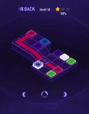 Play Cyber Dots: connect lines game