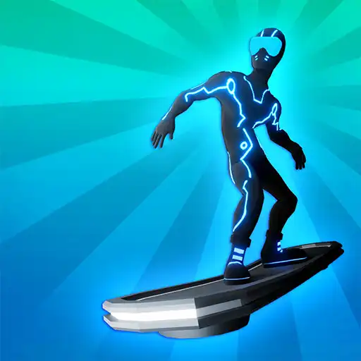 Play Cyber surf rider: surfing race APK