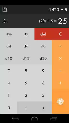 Play d20 Calculator