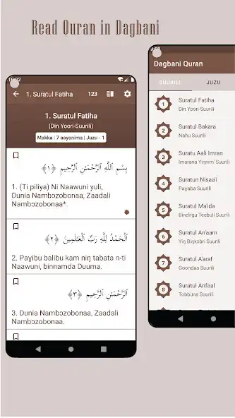 Play Dagbani Quran  and enjoy Dagbani Quran with UptoPlay