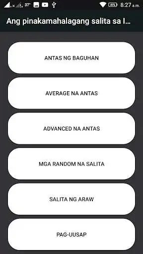 Play Dagdagan ang Ingles ( learn more than 15000 words) as an online game Dagdagan ang Ingles ( learn more than 15000 words) with UptoPlay