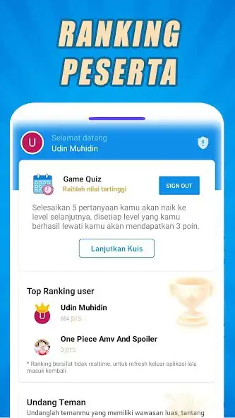 Play Daget - Kuis Link Dana Kaget  and enjoy Daget - Kuis Link Dana Kaget with UptoPlay