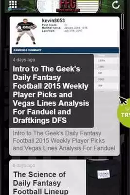 Play Daily Fantasy Football Advisor