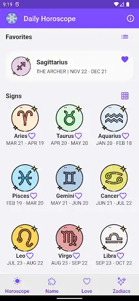 Play Daily horoscope - Zodiac as an online game Daily horoscope - Zodiac with UptoPlay