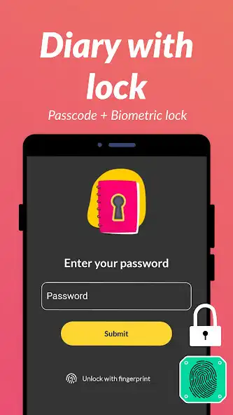 Play Daily Journal: Diary with Lock  and enjoy Daily Journal: Diary with Lock with UptoPlay