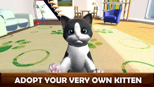 Play Daily Kitten : virtual cat pet as an online game Daily Kitten : virtual cat pet with UptoPlay