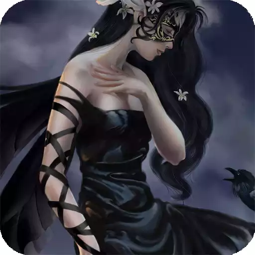 Free play online Dark Fairy Wallpaper  APK