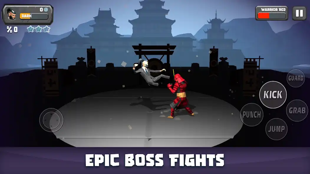 Play Dark Fighter: Night Falls as an online game Dark Fighter: Night Falls with UptoPlay