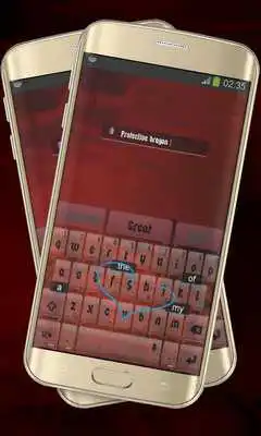 Play Dark Red Keypad Cover