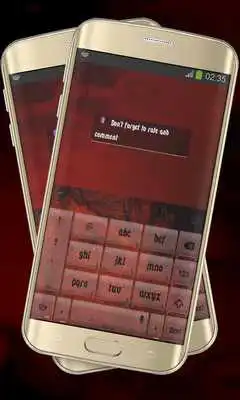 Play Dark Red Keypad Cover