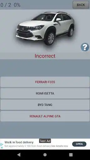 Play Das Auto - Car Quiz as an online game Das Auto - Car Quiz with UptoPlay