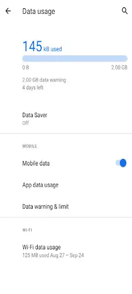 Play Data usage settings shortcut as an online game Data usage settings shortcut with UptoPlay