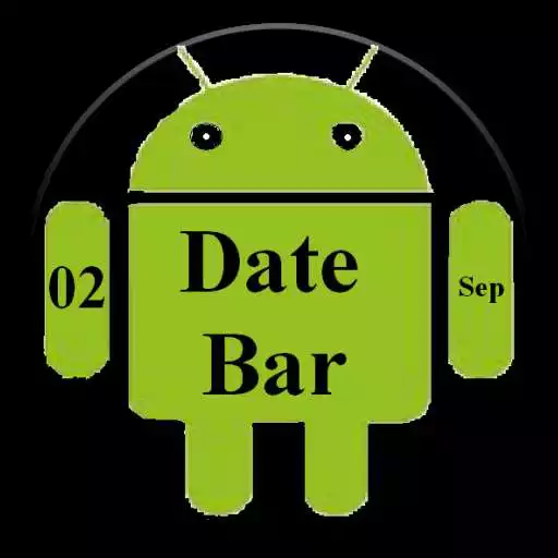 Play DateBar - date in status bar APK