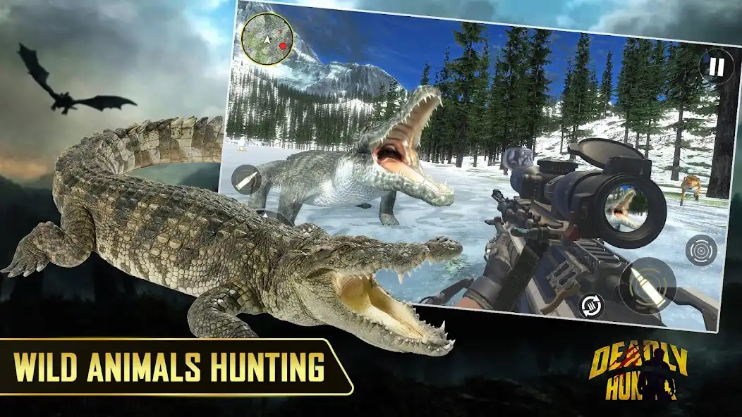 Play Deadly Hunter–Wild Animal Hunt  and enjoy Deadly Hunter–Wild Animal Hunt with UptoPlay