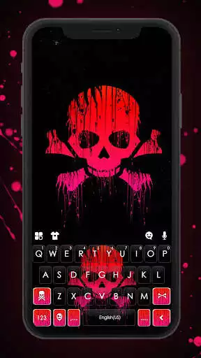 Play Deadly Skull Keyboard Background  and enjoy Deadly Skull Keyboard Background with UptoPlay