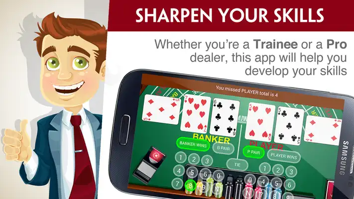 Play Dealer Trainer - Baccarat