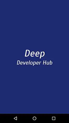 Play Deep Developer Hub