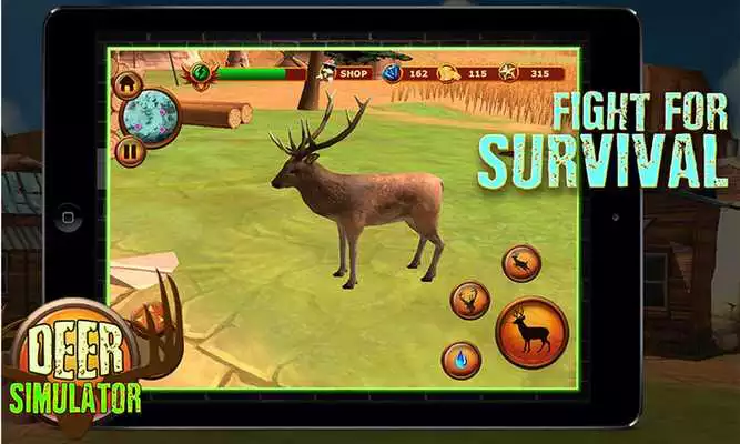 Play Deer Simulator 3D Wildlife Sim