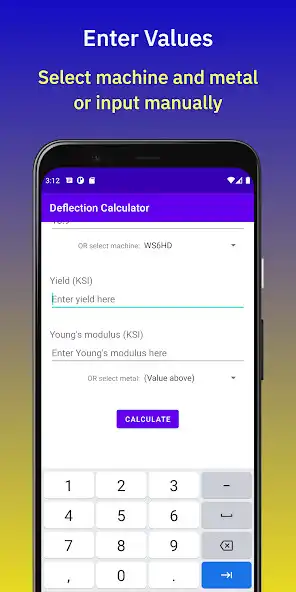 Play Deflection Calculator as an online game Deflection Calculator with UptoPlay