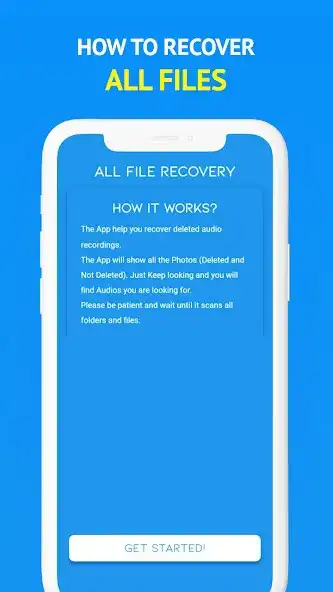 Play Deleted all files recovery as an online game Deleted all files recovery with UptoPlay