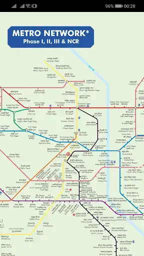 Play Delhi Metro Map