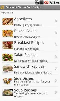 Play Delicious Gluten Free Recipes