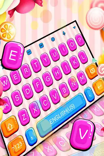 Play Delicious Sweet Candy Keyboard  and enjoy Delicious Sweet Candy Keyboard with UptoPlay