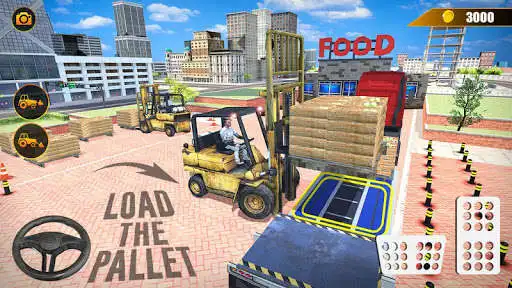 Play Delivery Truck Simulator 2019: 3D Forklift Games as an online game Delivery Truck Simulator 2019: 3D Forklift Games with UptoPlay