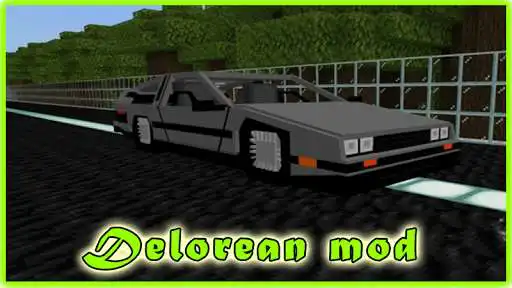 Play Delorean Cars mod for MCPE  and enjoy Delorean Cars mod for MCPE with UptoPlay