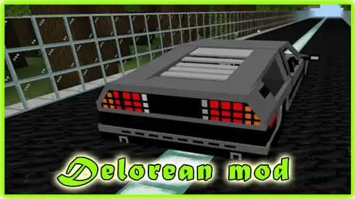 Play Delorean Cars mod for MCPE as an online game Delorean Cars mod for MCPE with UptoPlay