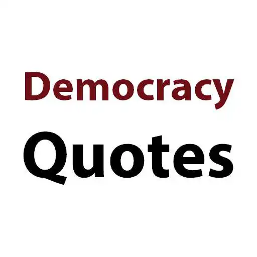 Run free android online Democracy Quotes APK