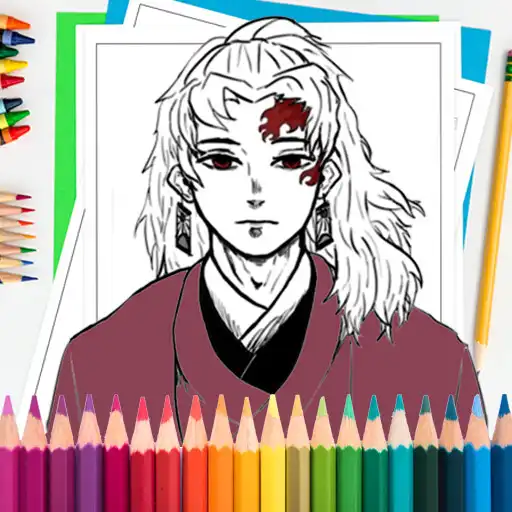 Play Demon Slayer Coloring Book HD APK