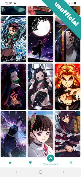 Play Demon Slayer Wallpaper Kimetsu as an online game Demon Slayer Wallpaper Kimetsu with UptoPlay