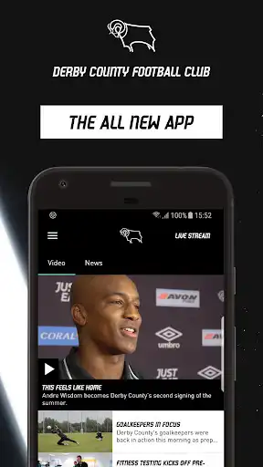 Play Derby County Official - RamsTV  and enjoy Derby County Official - RamsTV with UptoPlay