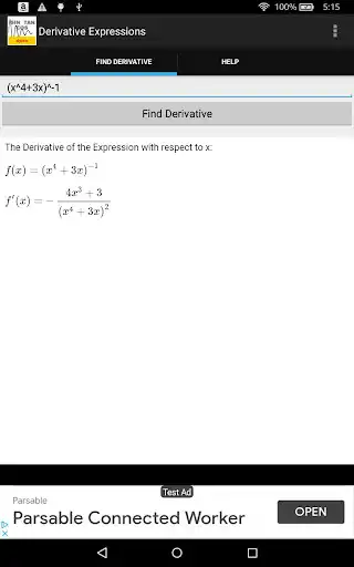 Play Derivative Expressions  and enjoy Derivative Expressions with UptoPlay