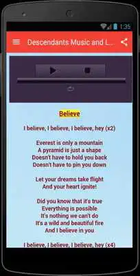 Play Descendants Music  Lyrics