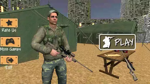 Play Desert Sniper Shooting 3D  and enjoy Desert Sniper Shooting 3D with UptoPlay