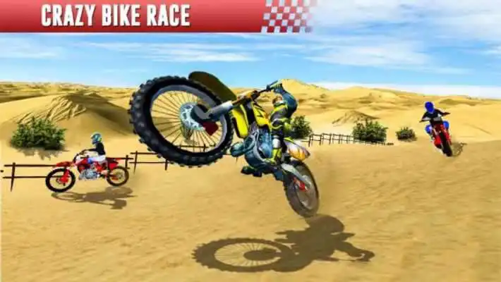 Play Desert Traffic Racer Bike 2018