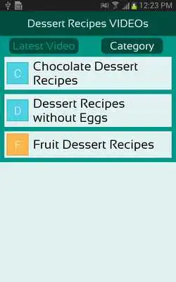 Play Dessert Recipes VIDEOs