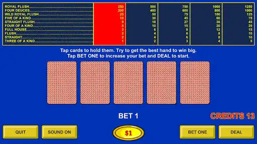 Play Deuces Wild Poker - Casino as an online game Deuces Wild Poker - Casino with UptoPlay