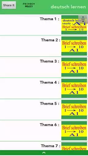 Play Deutsch lernen A1 A2 B1 B2 C1 as an online game Deutsch lernen A1 A2 B1 B2 C1 with UptoPlay