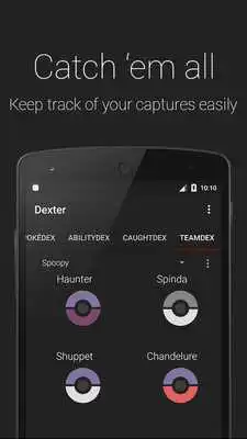 Play Dexter - Lightweight Pokedex