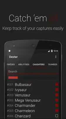 Play Dexter - Lightweight Pokedex