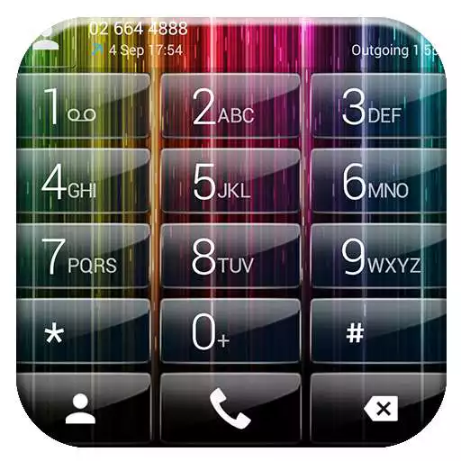 Play Dialer theme Curtain Neon APK