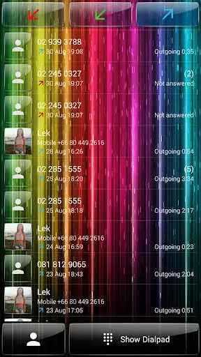 Play Dialer theme Curtain Neon as an online game Dialer theme Curtain Neon with UptoPlay