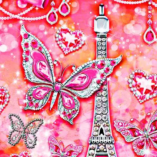 Play Diamond butterfly wallpapers APK