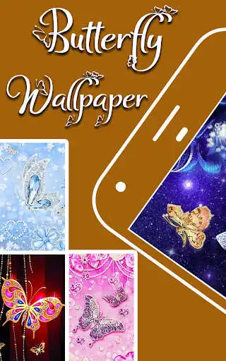 Play Diamond butterfly wallpapers  and enjoy Diamond butterfly wallpapers with UptoPlay