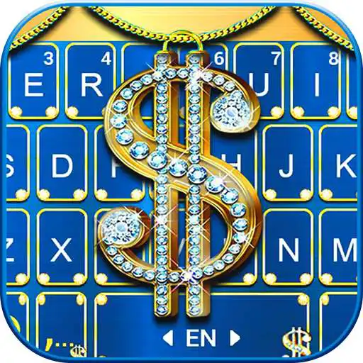 Play Diamond Dollar Keyboard Theme APK