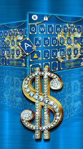 Play Diamond Dollar Keyboard Theme as an online game Diamond Dollar Keyboard Theme with UptoPlay