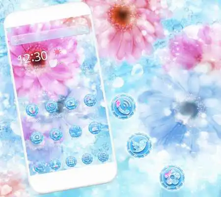 Play Diamond Flower Glitter Theme